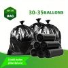 35 Gallon Heavy Duty Trash Bags 33x40 Inch - Commercial Grade 60/120 Count Thick Garbage Bags for Hospital, Restaurant, Yard Leaves