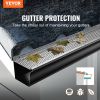VEVOR Gutter Guard, 5 inch Width, Aluminum Leaf Filter DIY Gutter Cover, 26 PCS 104 ft Total Length