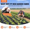 VEVOR Weed Barrier Landscape Fabric, 3*300FT Heavy Duty Garden Weed Fabric, Woven PP Weed Control Fabric, Driveway Fabric