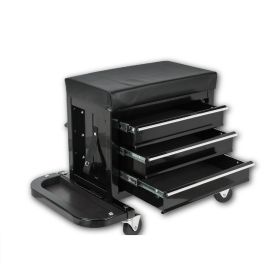 Drawer Type Repair Box, Garage Multi-functional Combination Repair Box (Color: Black)